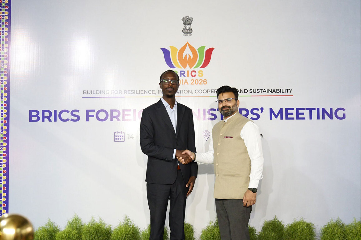 Ethiopian Foreign Minister arrives in New Delhi ahead of BRICS Foreign Ministers' Meeting