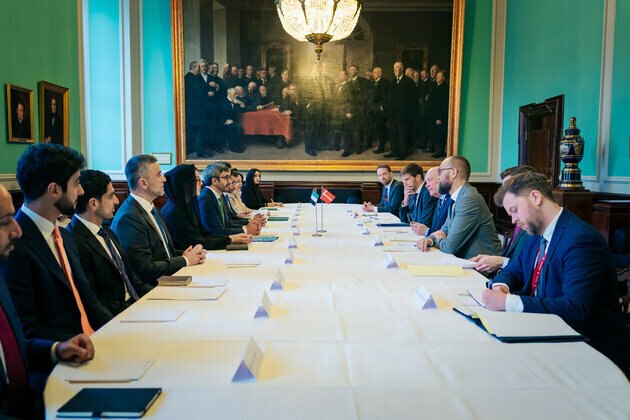 Abdullah bin Zayed meets Danish Parliament Speaker to discuss strengthening cooperation