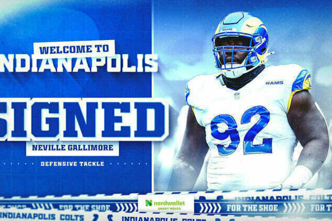 Colts sign free agent DT Neville Gallimore