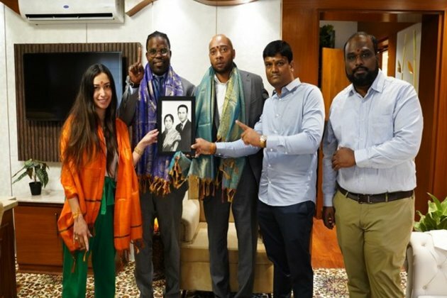 US delegation visits SGEF Office, praises India's efforts to combat COVID