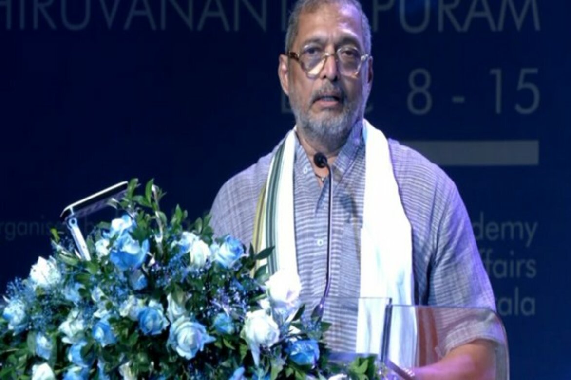 Nana Patekar attends International Film Festival of Kerala 2023