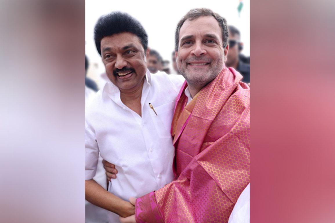 "Bound not by blood, but by thought, vision, purpose": TN chief minister Stalin wishes Rahul Gandhi on his 55th birthday