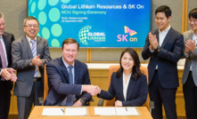  Global Lithium signs MoU with Korean battery maker