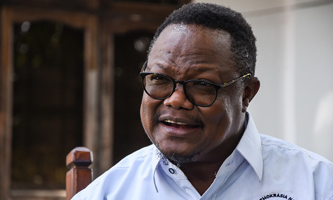 Tanzania's opposition candidate says he won't accept election result Tanzania's opposition candidate says he won't accept election result