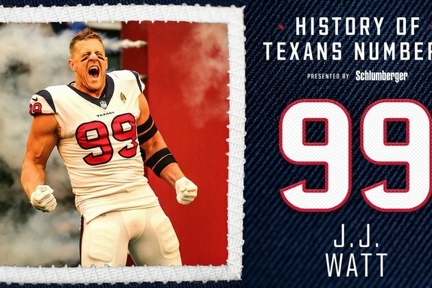 #99 | History of Texans Numbers