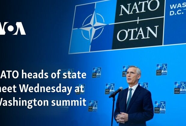 NATO leaders meet Wednesday at Washington summit