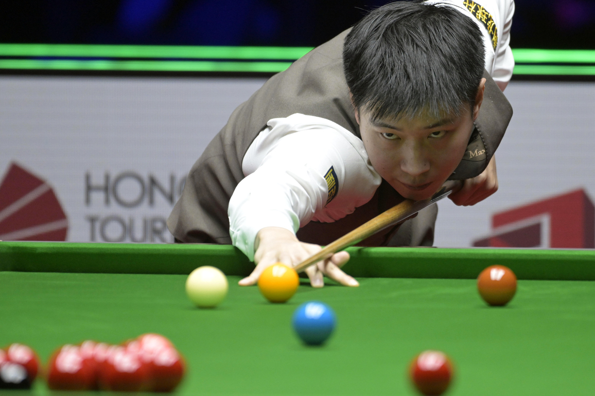 (SP)CHINA-HONG KONG-SNOOKER-WORLD GRAND PRIX 2026-QUARTERFINAL (CN)