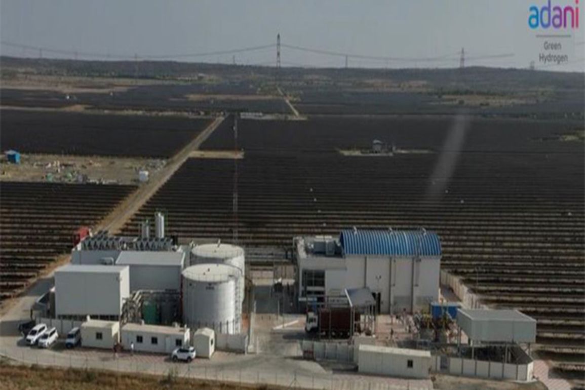 Adani commissions India's first off-grid green hydrogen pilot plant of 5 MW capacity