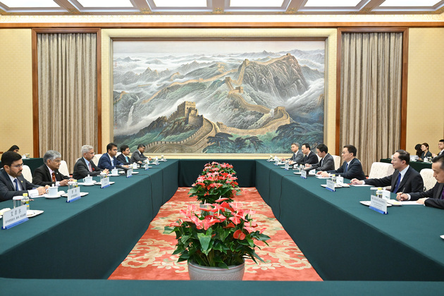 CHINA-BEIJING-HAN ZHENG-INDIAN FM-MEETING (CN)