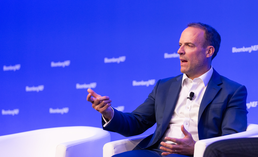 Dominic Raab, Appian's Head of Global Affairs, at the BNEF Summit 2025 in London