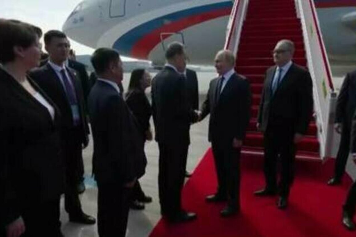 Putin arrives in China for SCO summit and Victory Day (VIDEO)