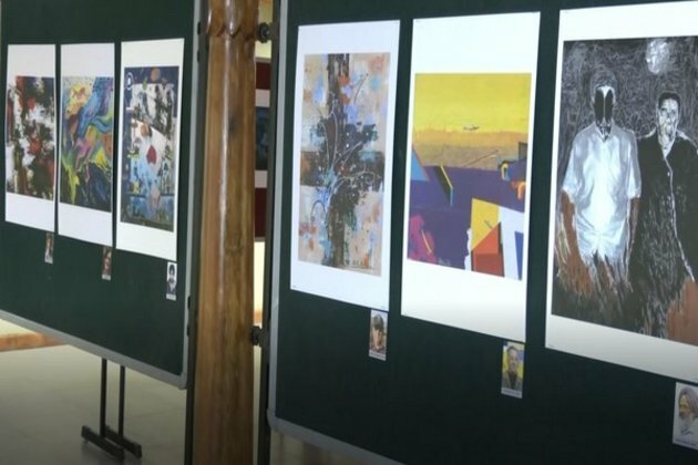 International Art Exhibition: Kangra Art Museum brings together exhibits of artists from Europe, Asia