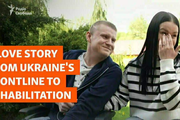 A Love Story From Ukraine's Front Line To Rehabilitation