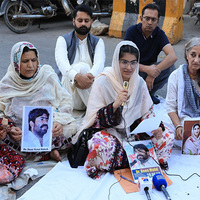 Pak: BYC leader Sammi Deen Baloch's kin hold press conference demanding her release