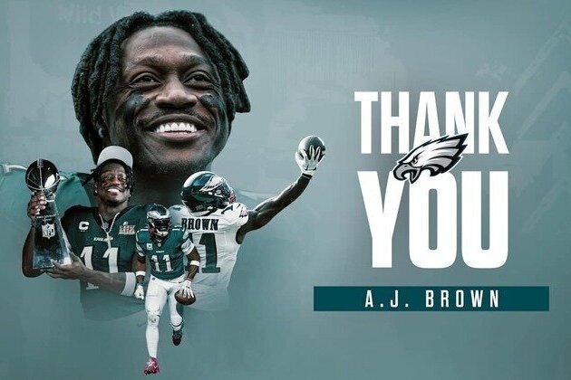 Eagles agree to trade A.J. Brown to the Patriots