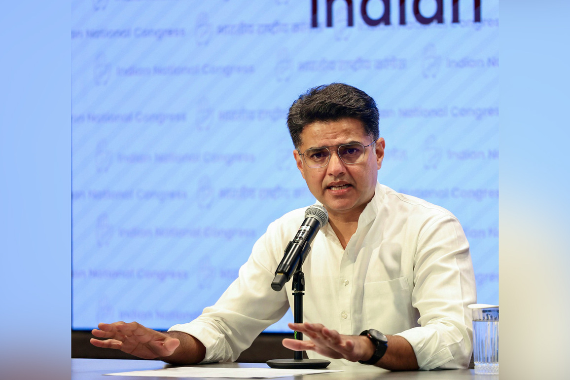"BJP spokespersons answering on behalf of ECI": Sachin Pilot ahead of 'Vote Chor, Gaddi Chhod' rally
