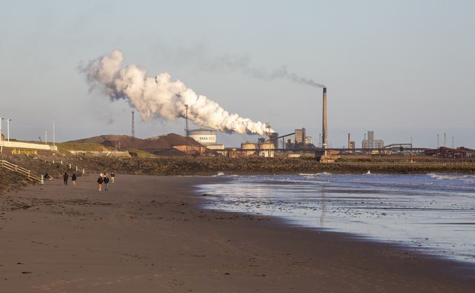 The Port Talbot plant, photographed from the Aberavon beach | Credit: iStock