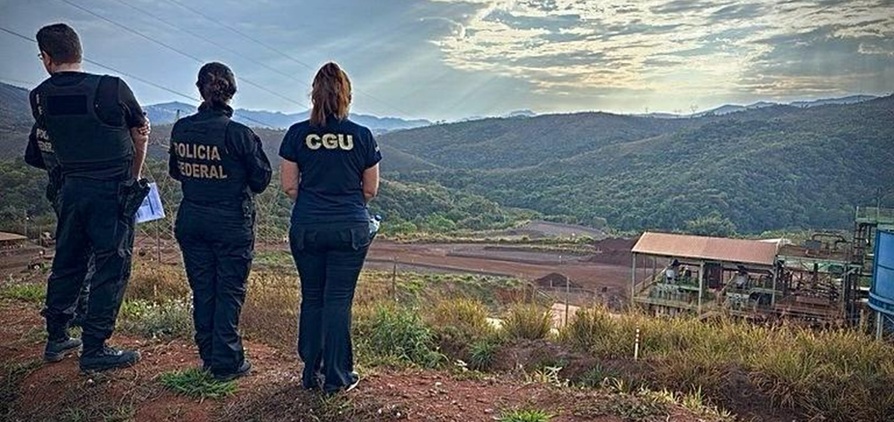 Agentes envolvidos na Operação Rejeito, contra esquema com minério de ferro em MG
