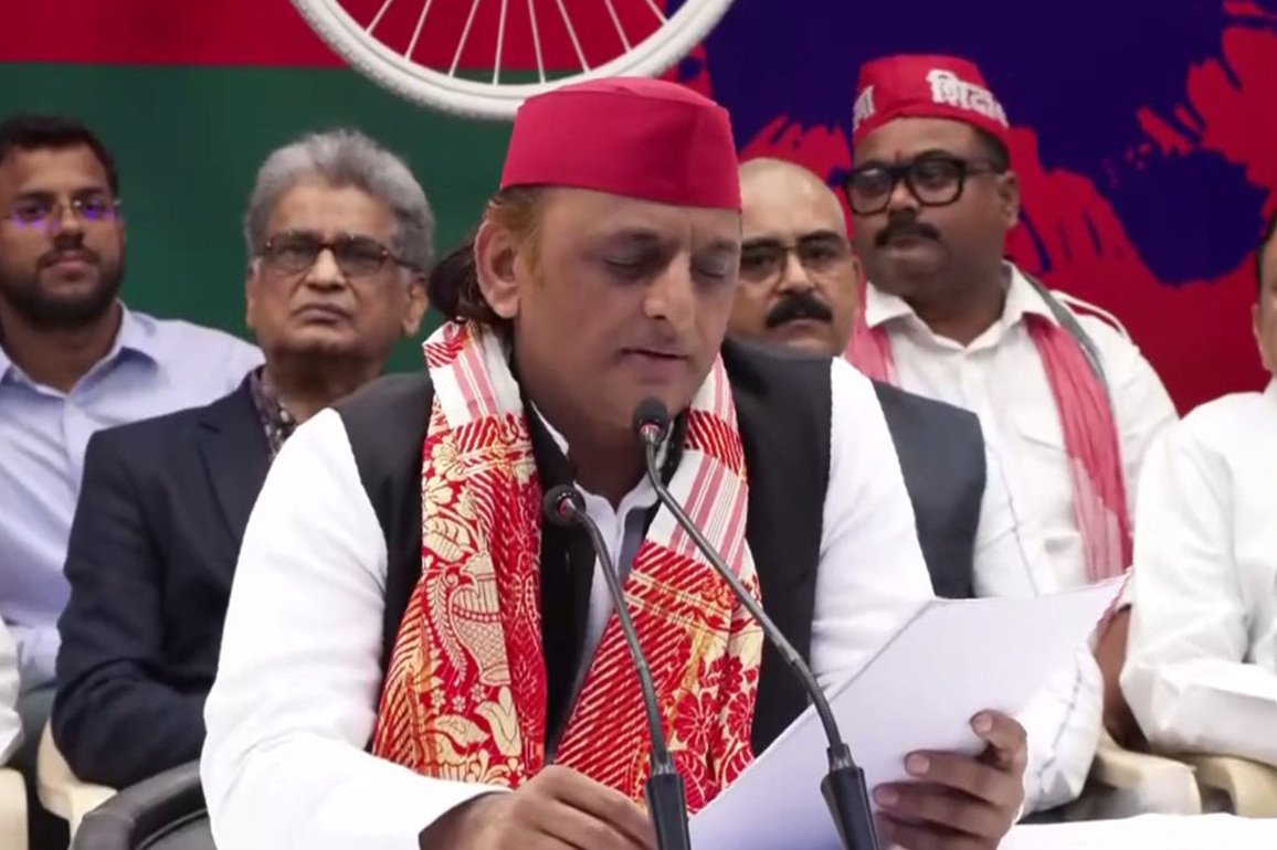 "PDA govt will work to establish rule of social justice": Akhliesh Yadav