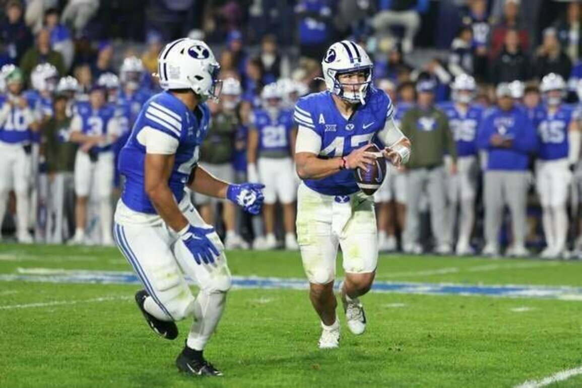No. 11 BYU visits Cincinnati with Big 12 title, CFP hopes on the line