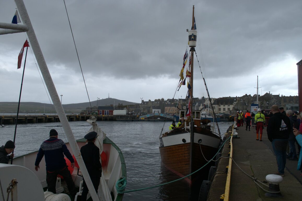 Liberation convoy arrives in Lerwick - The Shetland Times Ltd
