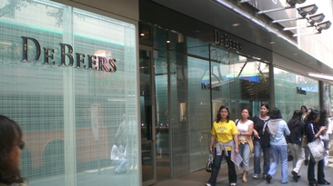 De Beers in Hong Kong