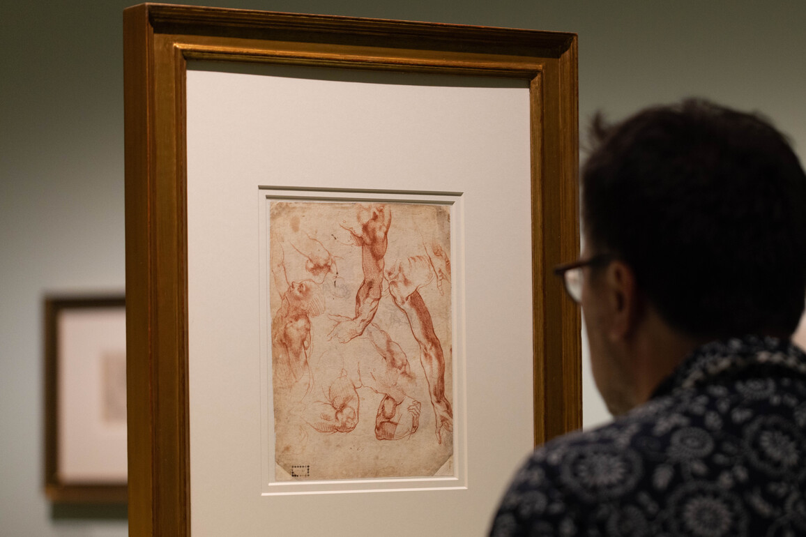 THE NETHERLANDS-HAARLEM-MUSEUM-MICHELANGELO