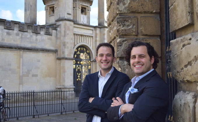 Collegia Pension co-founders Riccardo Gasparini and Eduardo Chazan