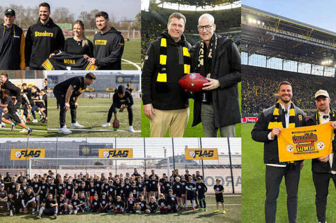 Steelers host Flag Football Camp in Germany