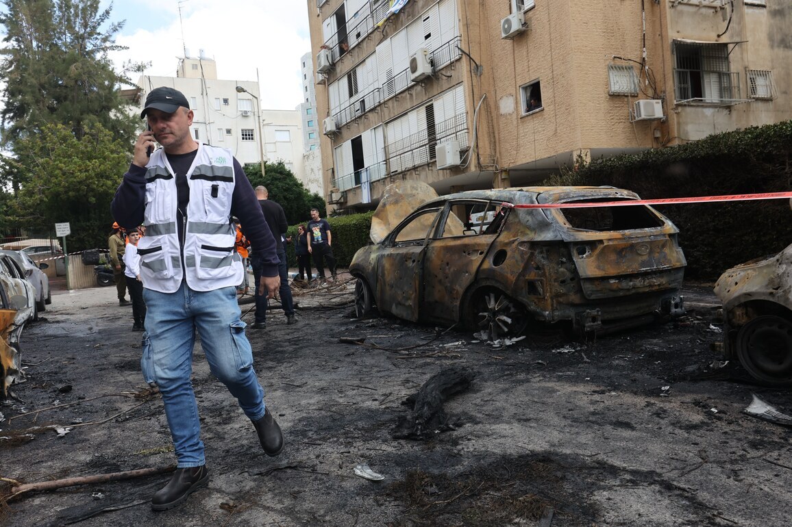 ISRAEL-PETAH TIKVA-MISSILE ATTACKS-AFTERMATH