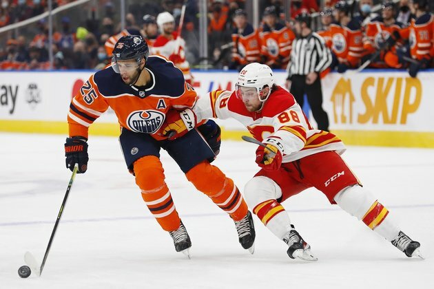 Leon Draisaitl, Oilers top Flames to end 7-game skid