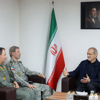 "Government supports armed forces with all its capacity": Iranian President Pezeshkian