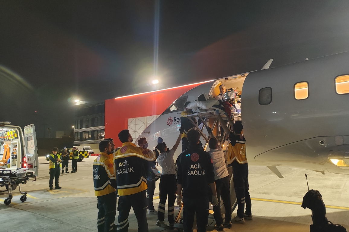 TRKIYE-ANKARA-NORTH MACEDONIA-NIGHTCLUB FIRE-SURVIVORS-TREATMENT