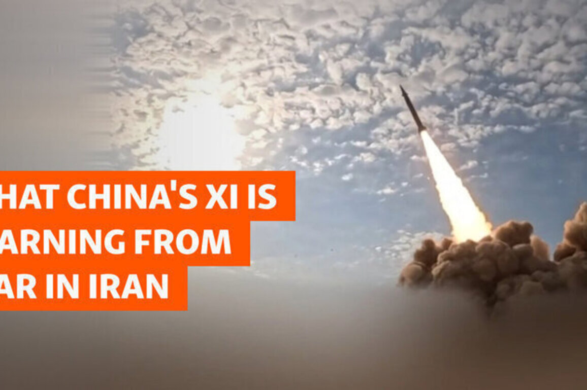 What China's Xi Is Learning From War In Iran