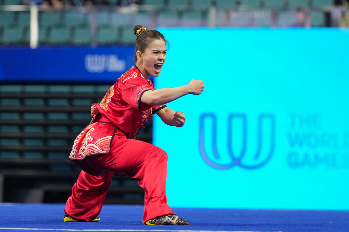 (SP)CHINA-CHENGDU-THE WORLD GAMES 2025-WUSHU-WOMEN'S NANQUAN-NANDAO (CN)