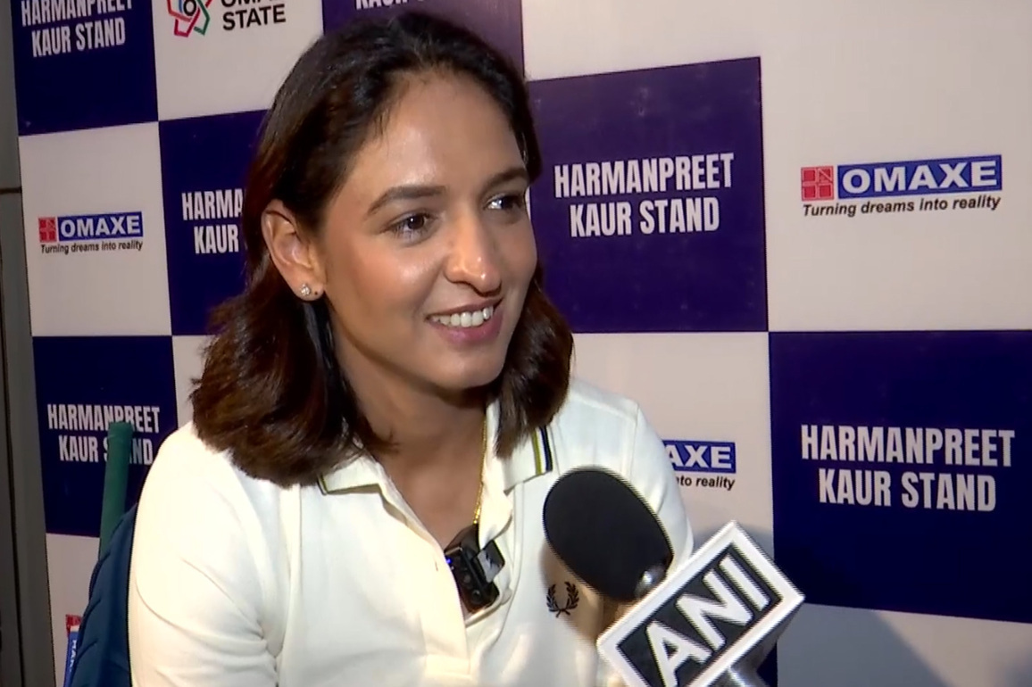 "Stand belongs to all the women": Harmanpreet Kaur as Omaxe introduces India's first 'Pink Stand'