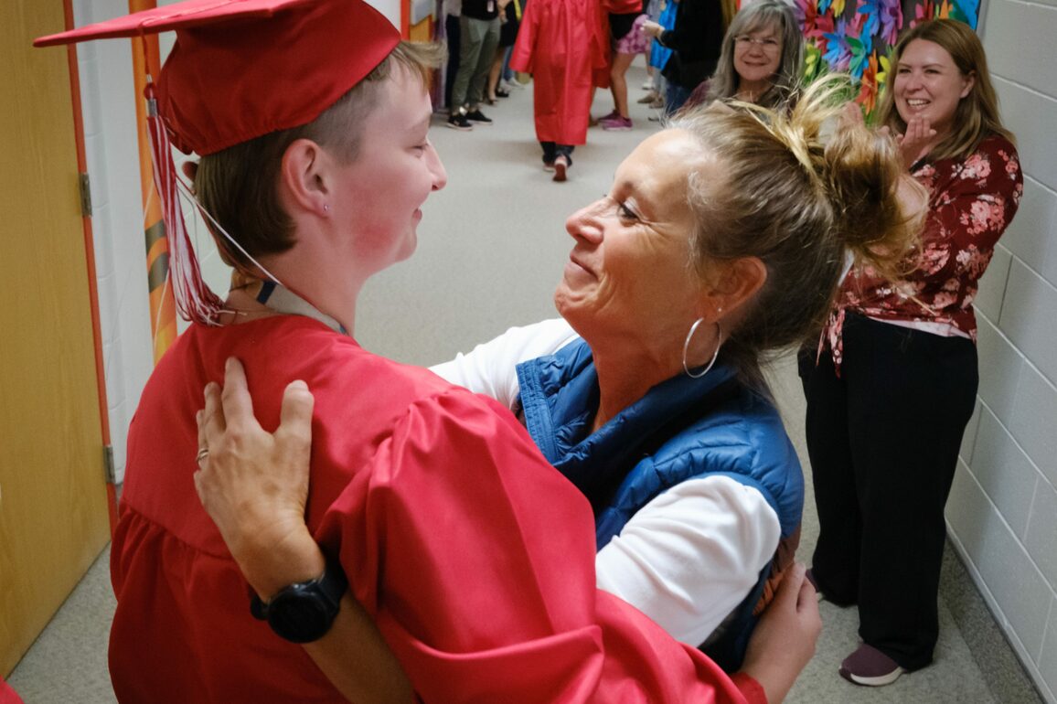 Walking back in time, Park City High seniors visit their old elementary schools - Park Record