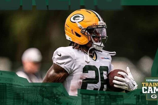 It's all 'Go Pack Go' for new RB Kaleb Johnson