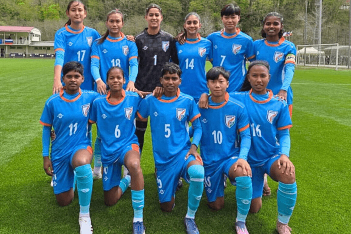 Indian football team suffers 0-3 defeat against Russia in U17 women's friendly