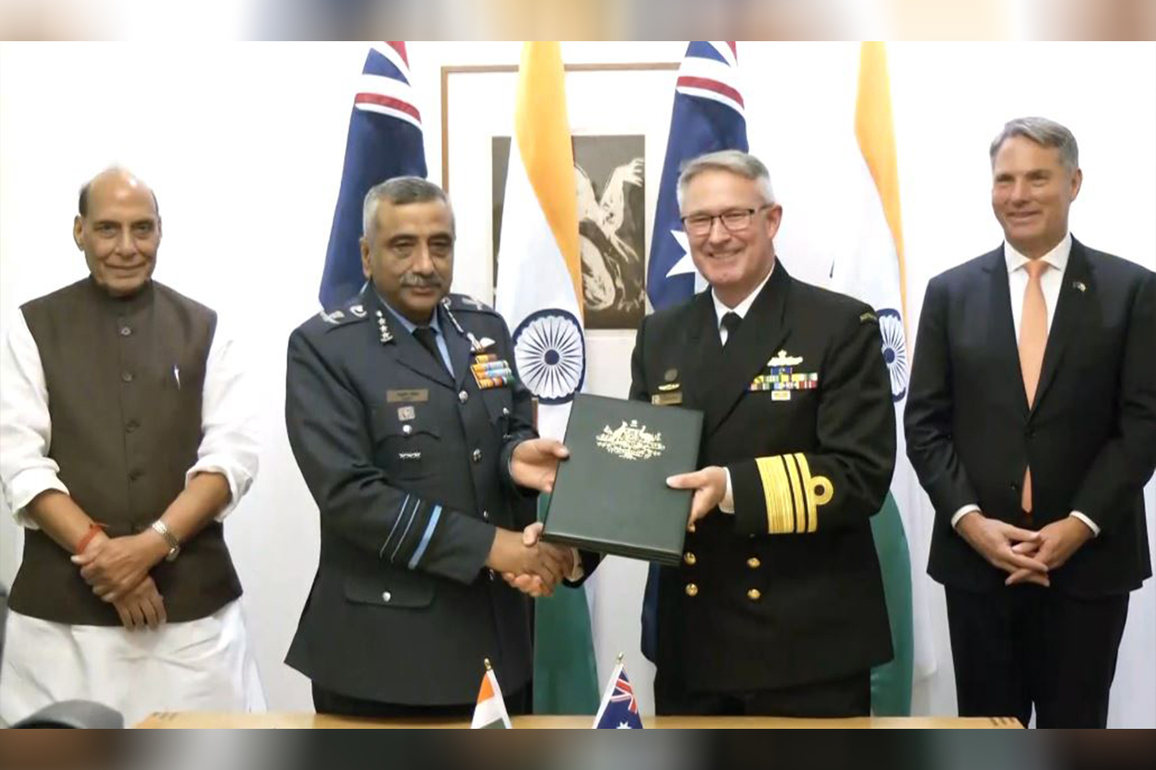India-Australia sign key defence agreements