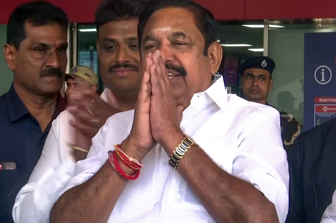 "She will again go to Tihar jail:" EPS hits out at DMK leader Kanimozhi ahead of Tamil Nadu elections