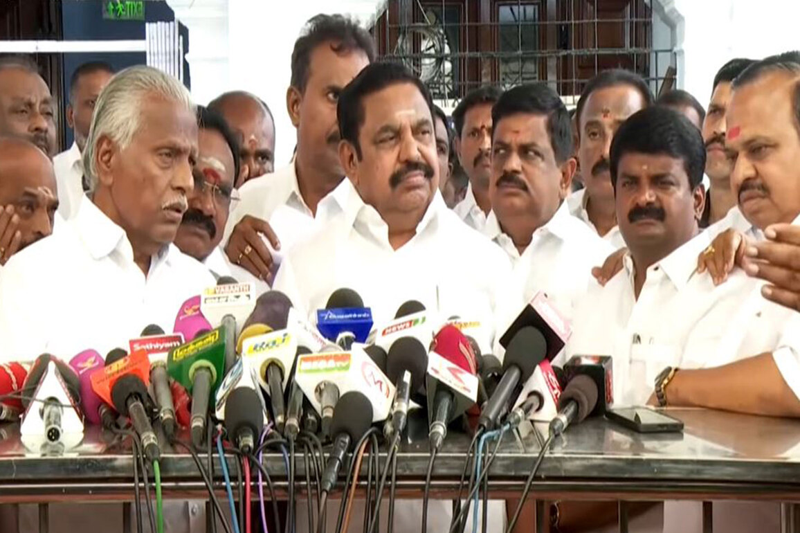 Not allowed to speak on poultry, farmers' woes, chikungunya in Tamil Nadu assembly: AIADMK Palaniswami