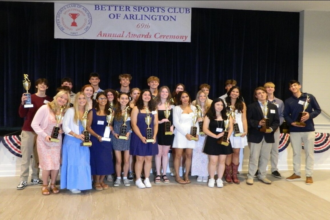 Student-athletes, coaches honored at Better Sports Clubs spring banquet