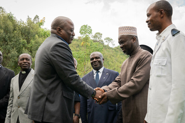 DR CONGO-GOMA-EX-PRESIDENT-KABILA-MEETING