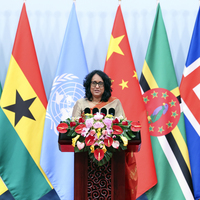 CHINA-BEIJING-GLOBAL LEADERS' MEETING ON WOMEN-OPENING CEREMONY-SPEECHES (CN)