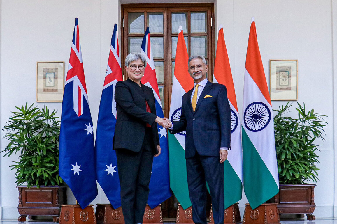 EAM Jaishankar welcomes Australian Foreign Minister Penny Wong