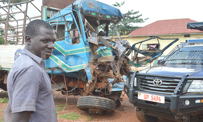 Two dead, eight hospitalised after drunken driver rams into two lorries Two dead, eight hospitalised after drunken driver rams into two lorries