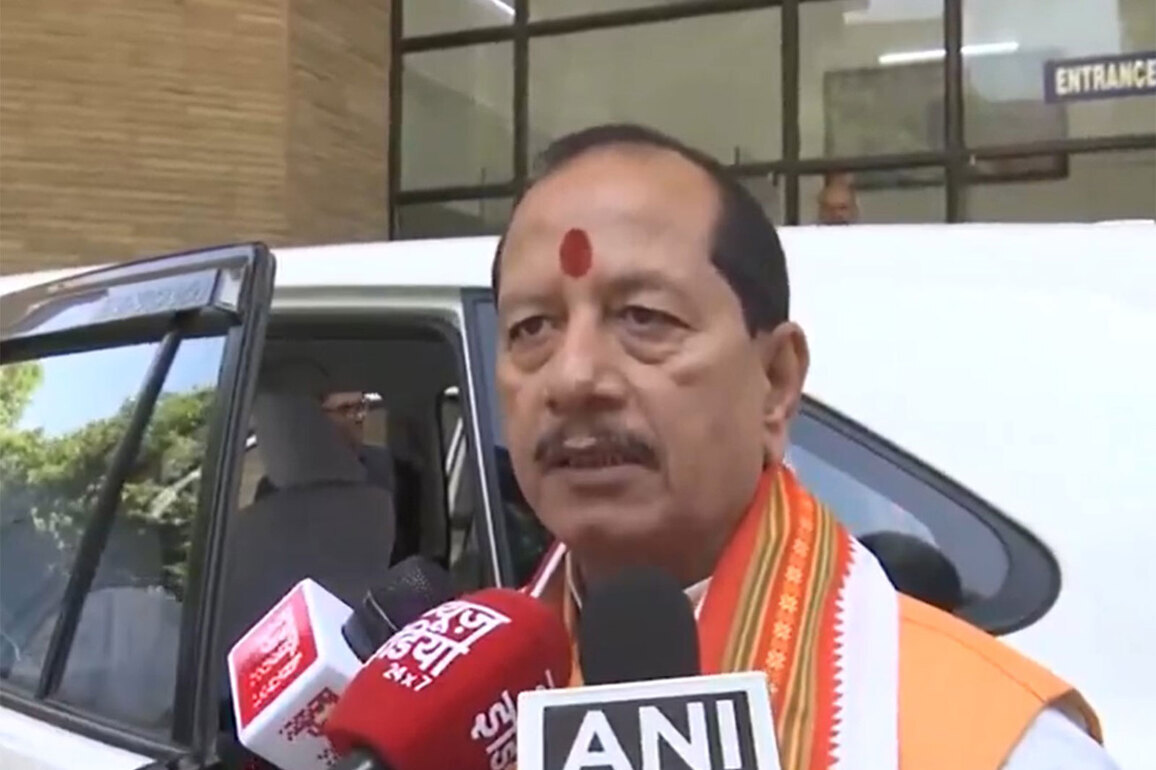 "Bihar is proud": Deputy CM Vijay Kumar Sinha on Nitish Kumar taking oath as Rajya Sabha MP