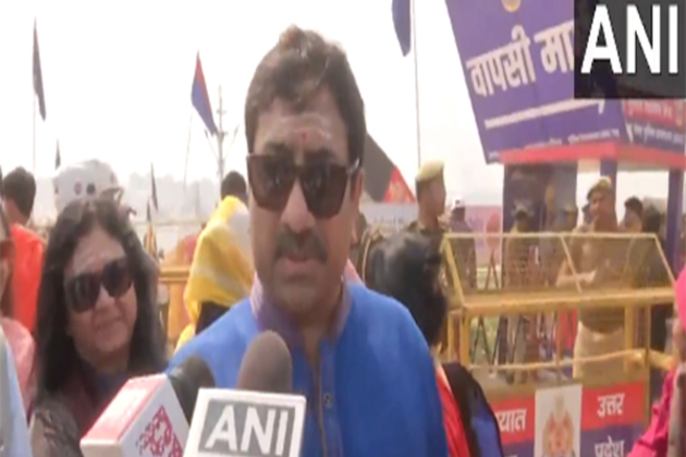 "We are feeling blessed": Rajesh Adani after offering prayers at Mahakumbh in Prayagraj