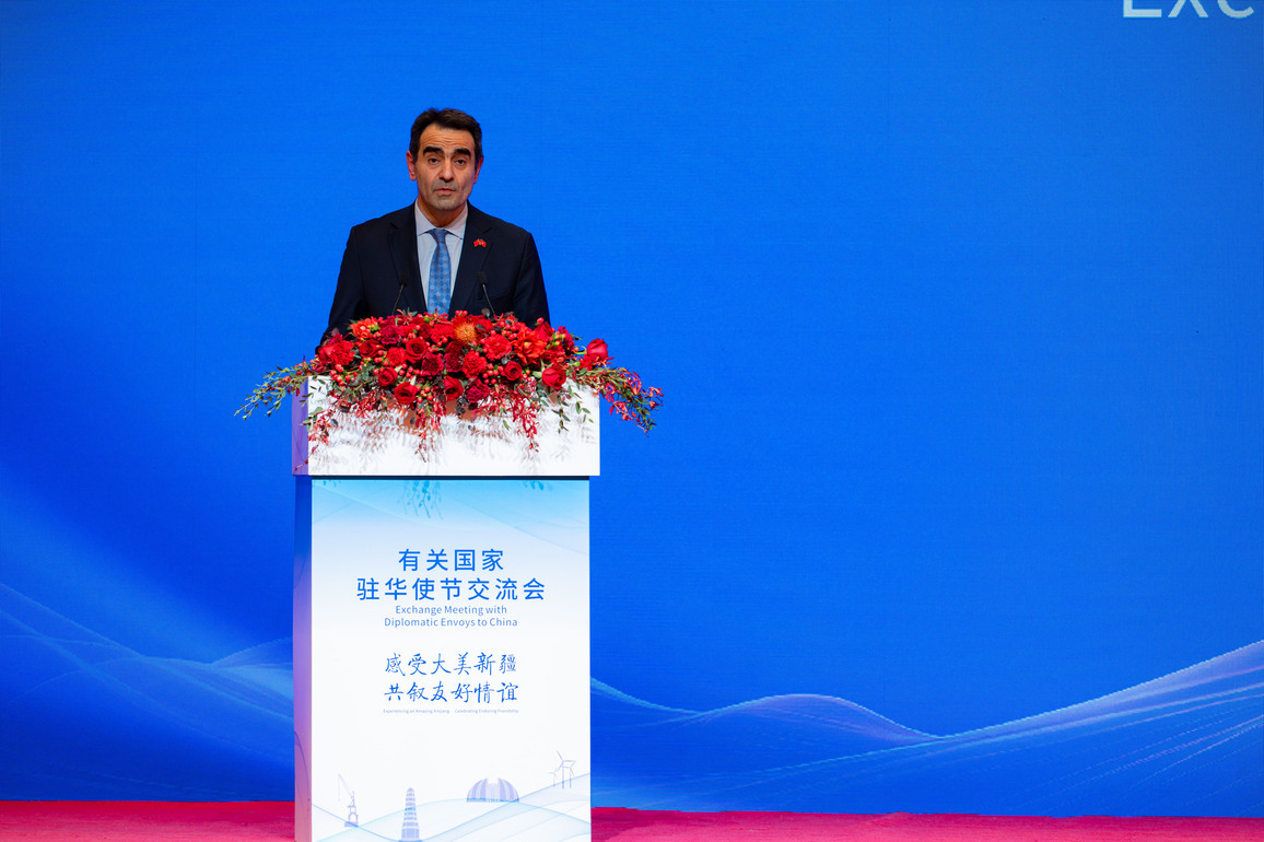 CHINA-BEIJING-FOREIGN ENVOYS-XINJIANG-EXCHANGE MEETING (CN)